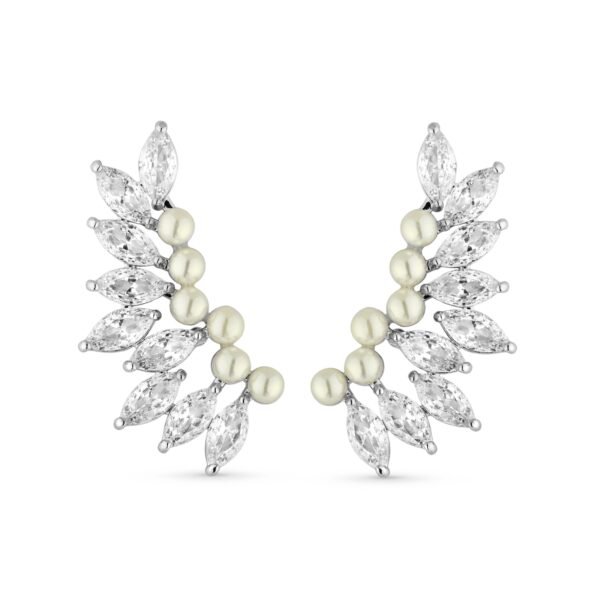 Brinco Ear Cuff Carol Pérolas