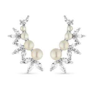 Brinco Ear Cuff Asas | Ródio