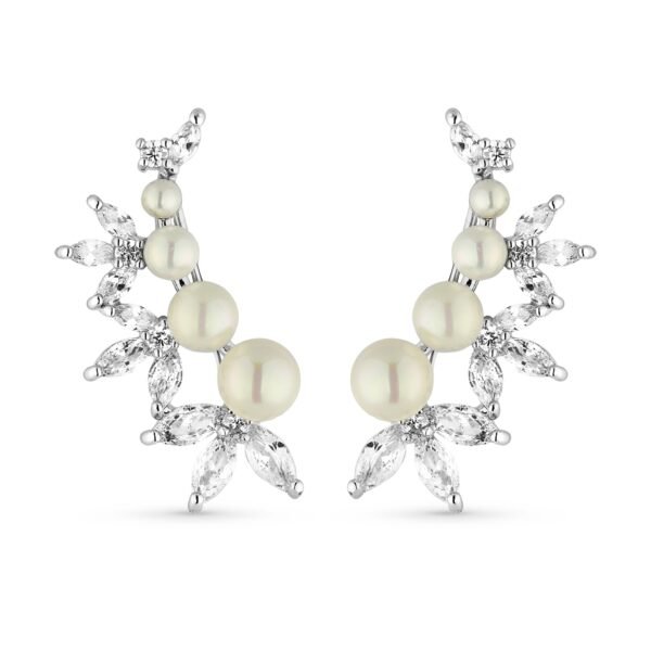 Brinco Ear Cuff Asas | Ródio