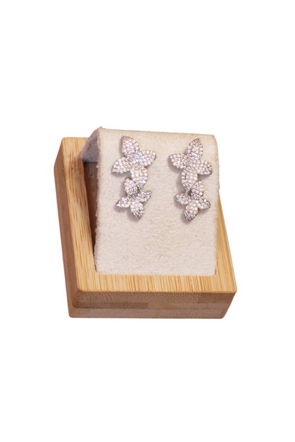 Brinco Ear Cuff Duo Flowers - Image 2