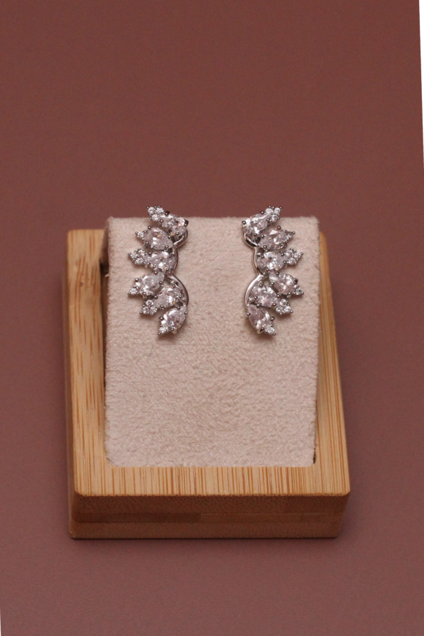 Brinco Ear Cuff Cristal - Imagem 2