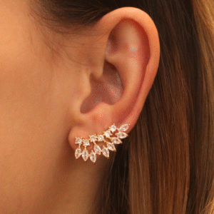 Brinco Ear Cuff Carol (P) | Ouro
