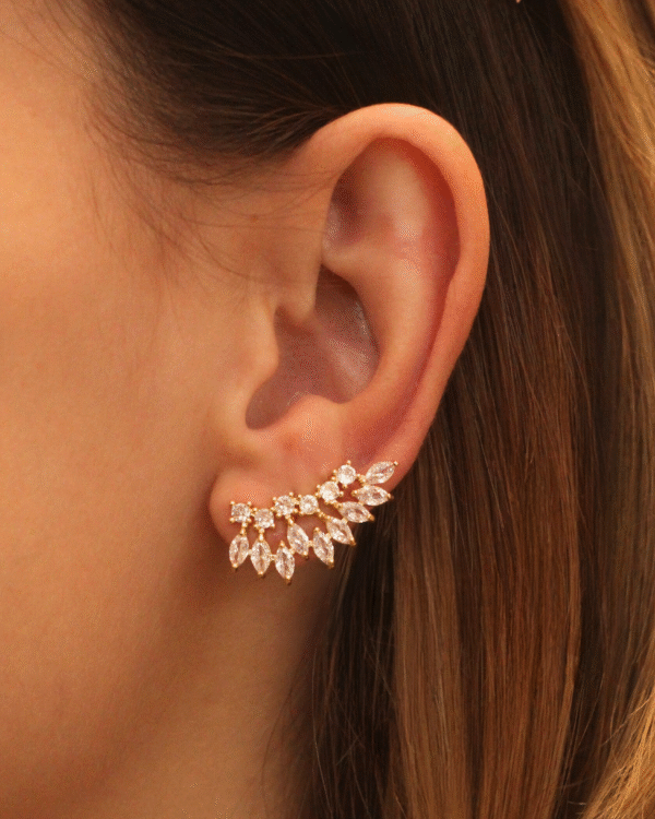 Brinco Ear Cuff Carol (P) | Ouro