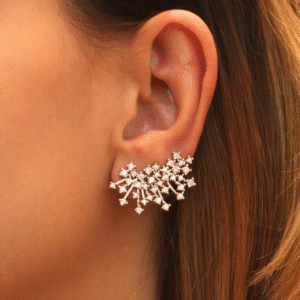 Brinco Ear Cuff Brilho Eterno