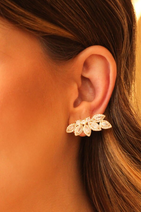 Brinco Ear Cuff Elegance Ouro