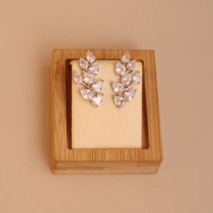 Brinco Ear Cuff Folhas