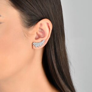 Brinco Ear Cuff Spark | Ródio