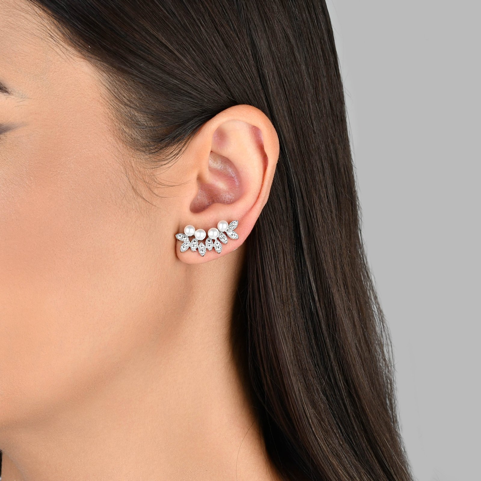 Brinco Ear Cuff Naira | Ródio