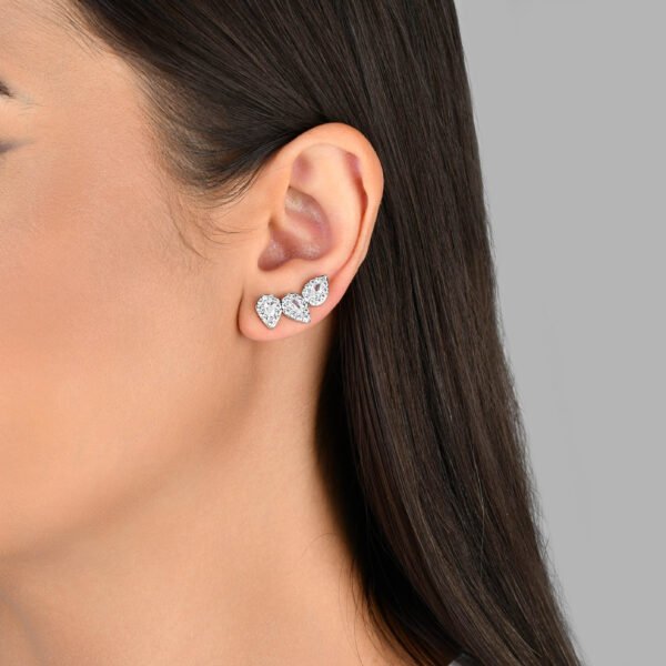 Brinco Ear Cuff Gotas