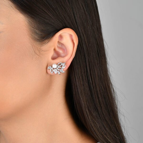 Brinco Ear Cuff Sara | Ródio