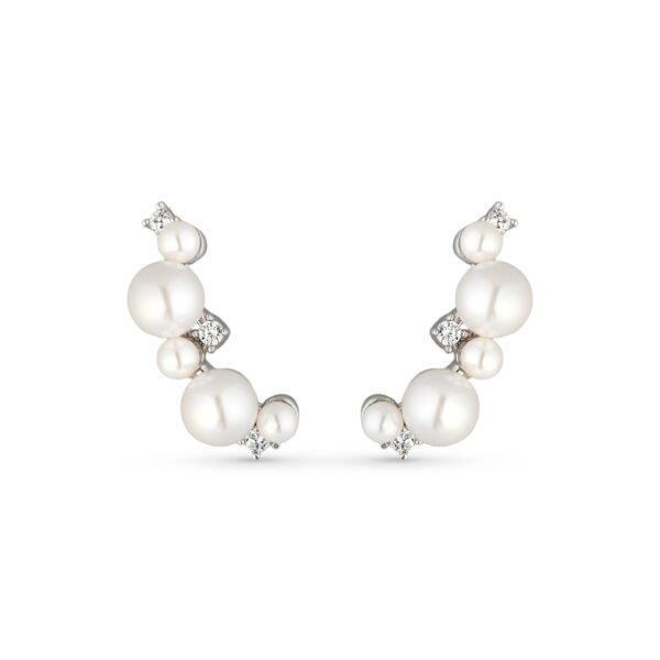 Brinco Ear Cuff Gracie Pérolas II - Imagem 2