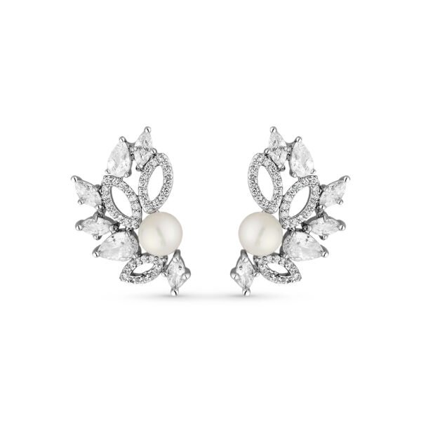 Brinco Ear Cuff Sara | Ródio - Imagem 2