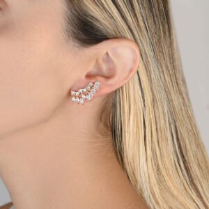 Brinco Ear Cuff Carol (P) | Ouro