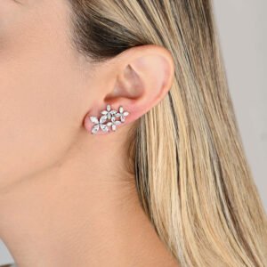 Brinco Ear Cuff Florescer