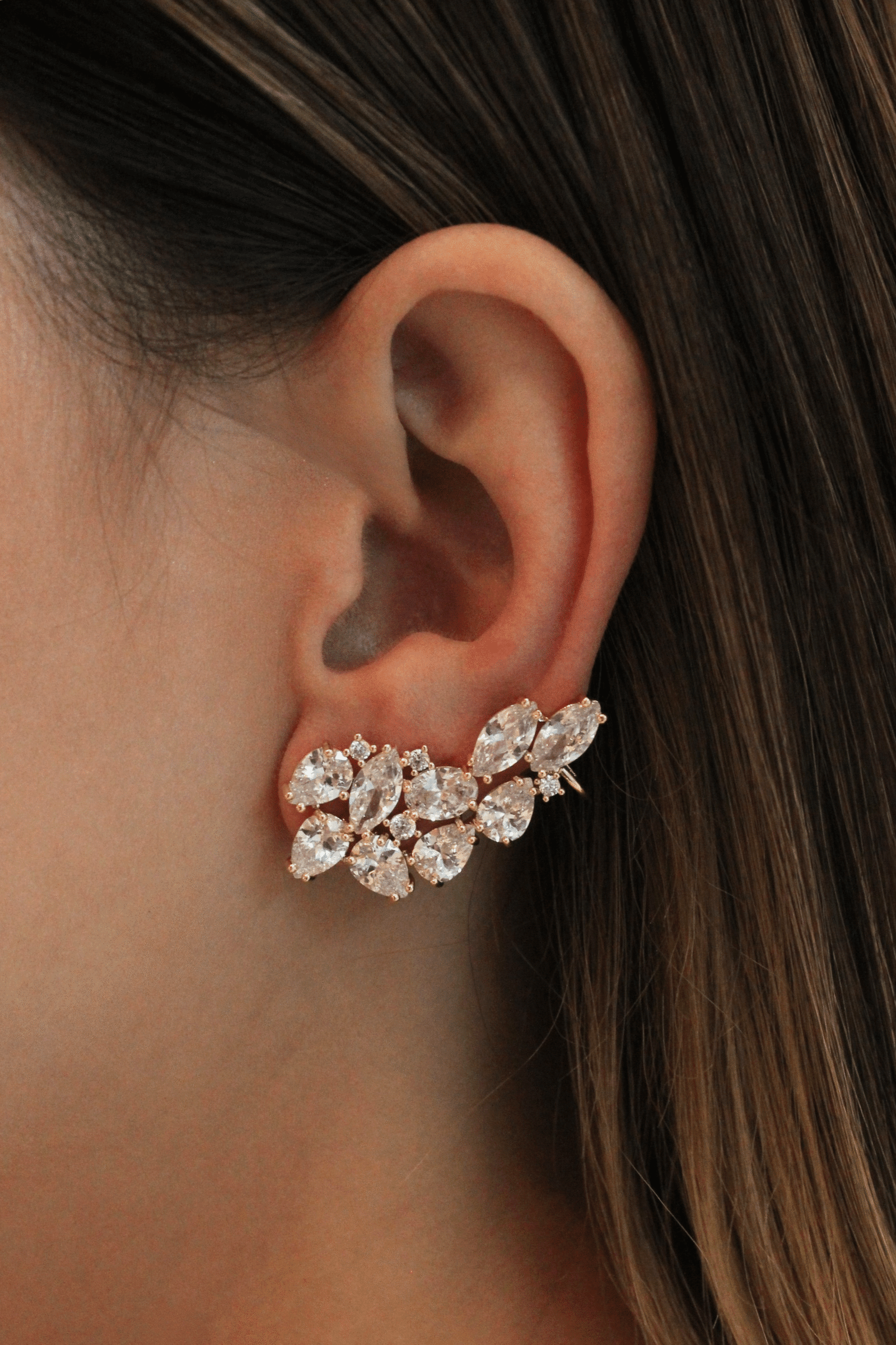 Brinco Ear Cuff Lilly | Ouro