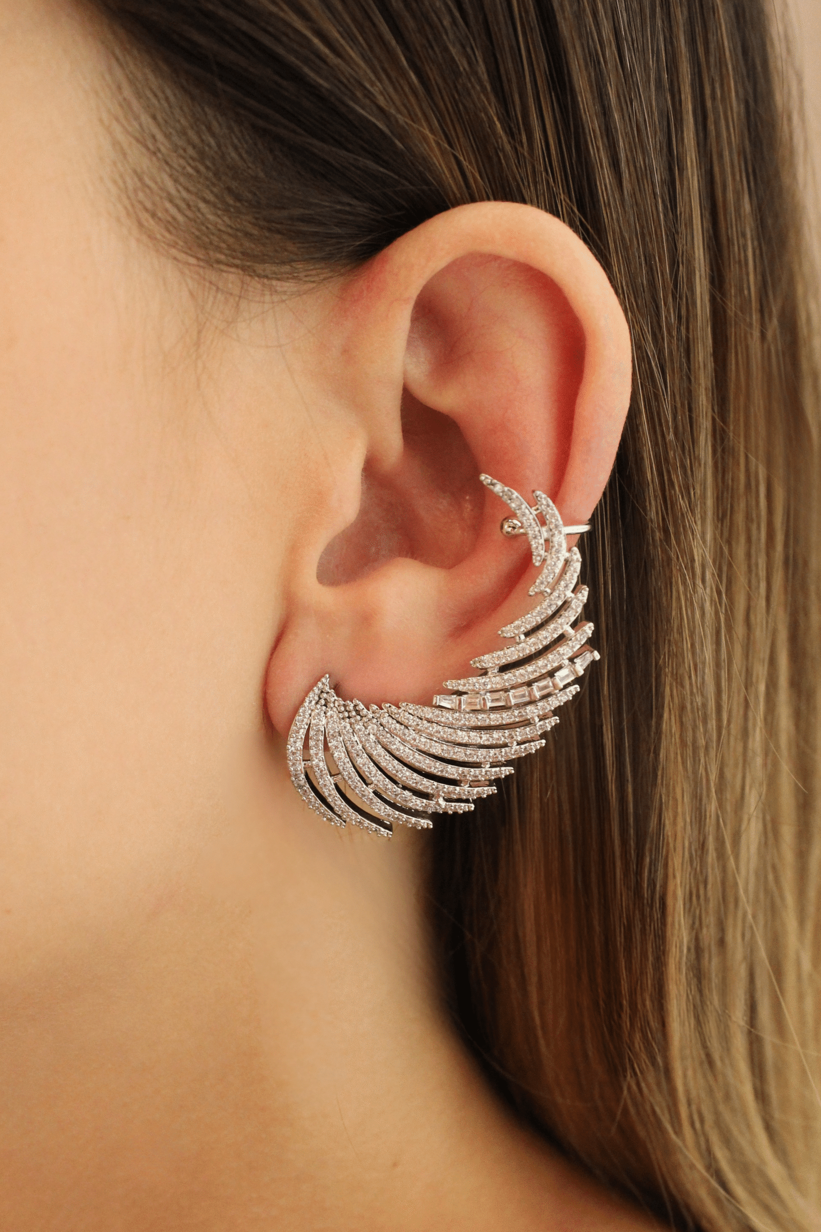 Brinco Ear Cuff Gladiador